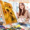 Birthday Gifts, Art Supplies, 192-Pack Deluxe Art Set Drawing Painting Supplies Kit with Acrylic Pad, Watercolor Pad, Sketch Book, Canvases, Acrylic Paint, Crayons, Pencils